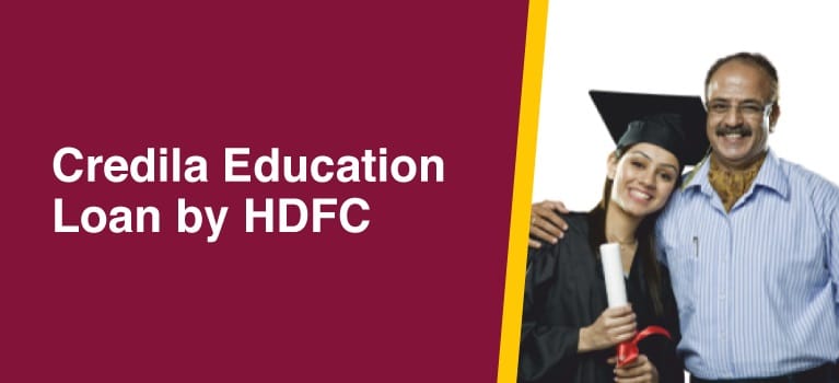 Credila Education Loan by HDFC