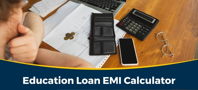 Education Loan EMI Calculator