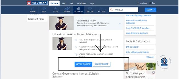 HDFC Education Loan - Apply Online