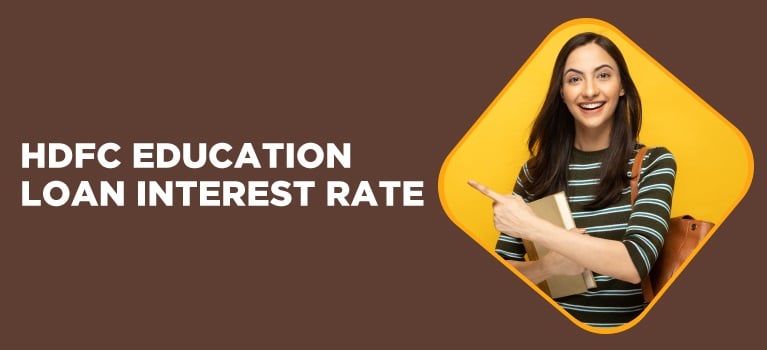 HDFC Education Loan Interest Rate