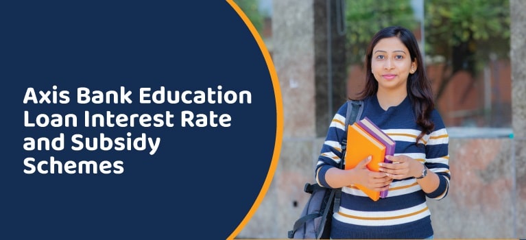 Axis Bank Education Loan Interest Rate