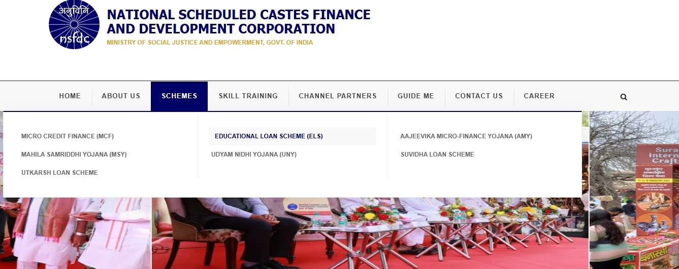 NSFDC Education Loan Scheme - Application Process