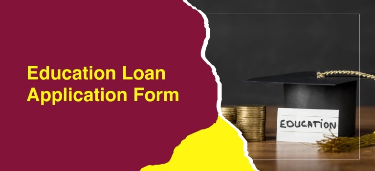 Education Loan Application Form