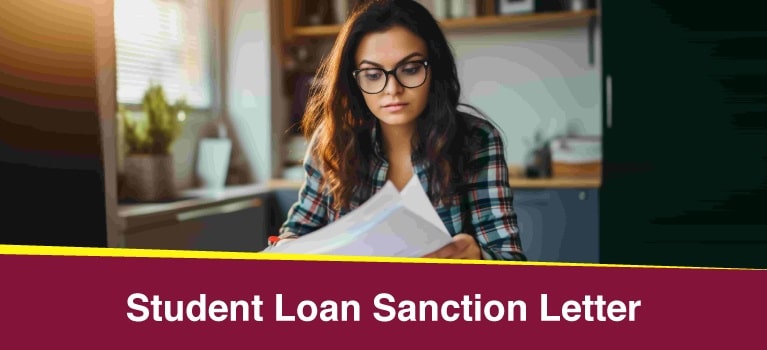 Student Loan Sanction Letter -Process, Format & Requirements